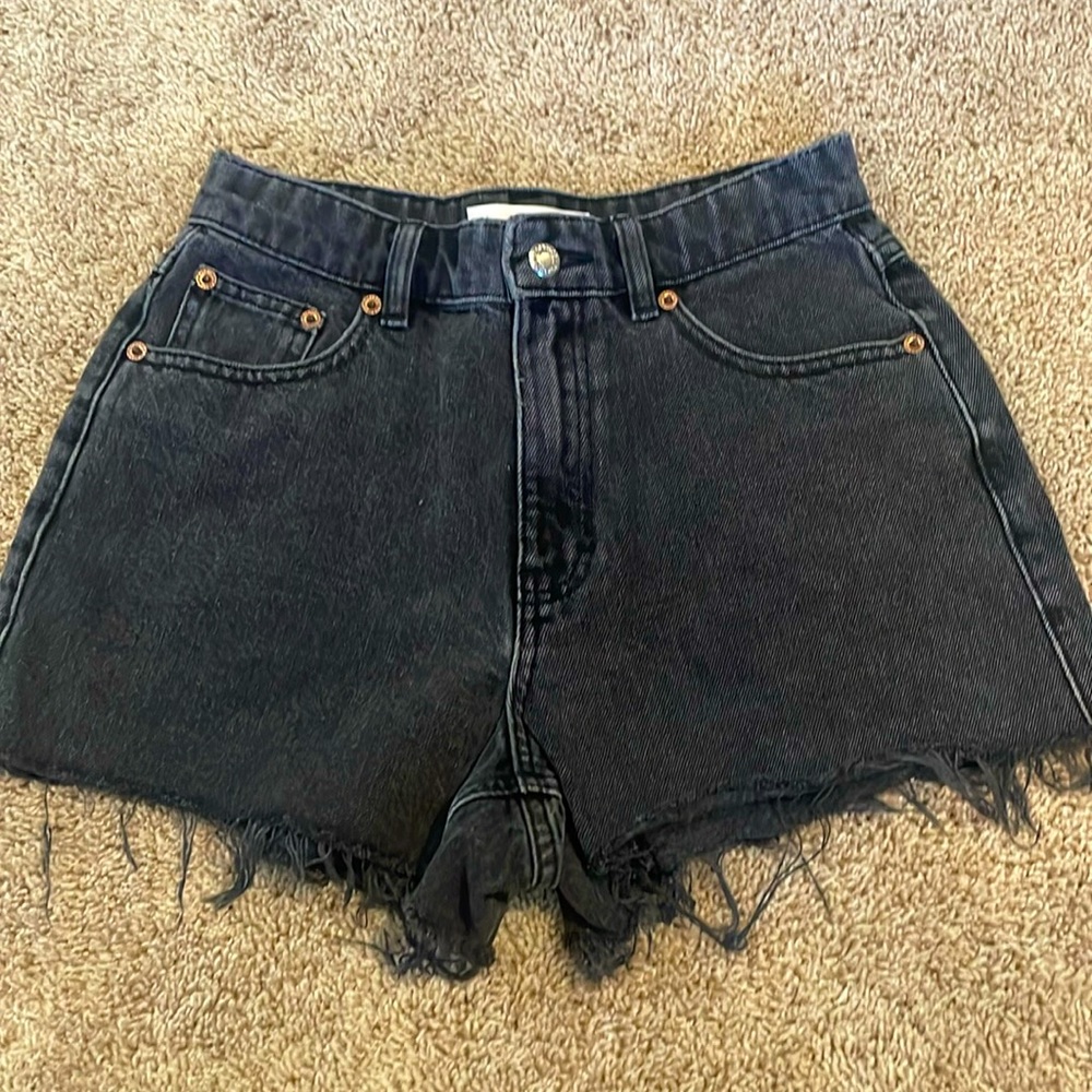 Top Shop Black Mom Jeans
